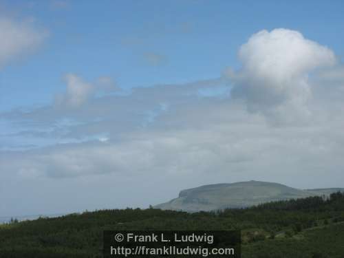 Sligo Bay and Knocknarea from Tullaghan Hill